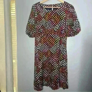 Anthropologie Maeve Melody Floral Print Dress Size 2